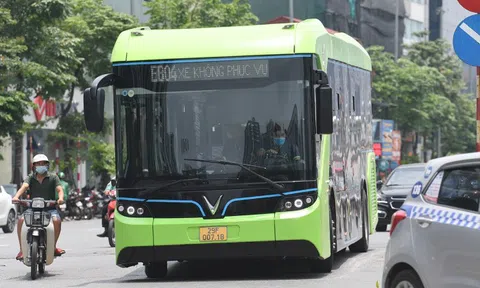 Hà Nội: Dự kiến hoạt động tuyến xe buýt điện thứ 5