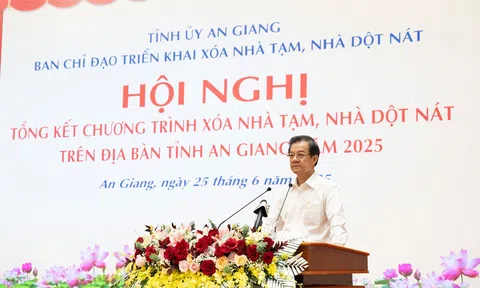 An Giang hoàn thành sớm chương trình xóa nhà tạm năm 2025