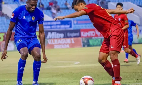 Quảng Nam thua Khánh Hòa ngay trên sân nhà