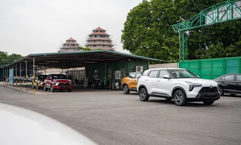 Từ concept XFC, bản thương mại Mitsubishi Xforce lần đầu tiên cập cảng Việt Nam