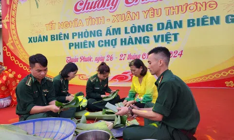 Đà Nẵng: Sôi nổi Ngày hội Biên phòng toàn dân và Hội chợ Xuân 2024