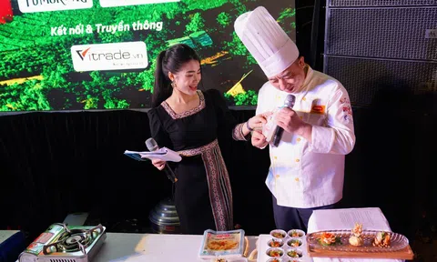 Tu Mơ Rông rộn ràng Hội thi ẩm thực quốc tế nâng tầm dược liệu