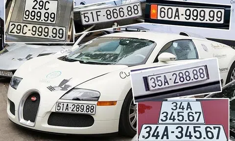Đã thu được hơn 100 tỷ đồng từ đấu giá biển số xe