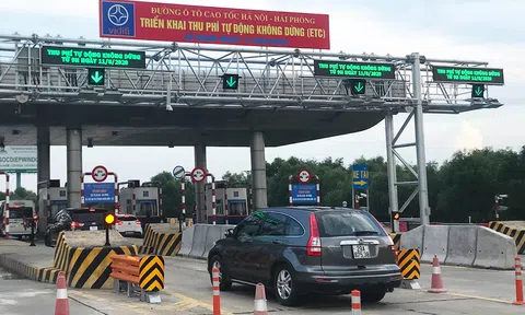 Sắp bỏ barie tại trạm thu phí tự động không dừng