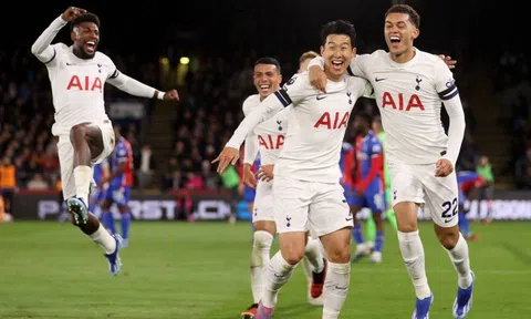 Đả bại Crystal Palace, Tottenham giữ vững ngôi đầu Ngoại hạng Anh