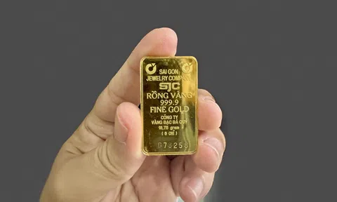 Giá vàng SJC giảm mạnh