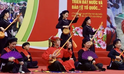 Ngày hội 'Sắc Xuân trên mọi miền Tổ quốc Xuân Giáp Thìn 2024' làm nổi bật vẻ đẹp của văn hóa Việt Nam