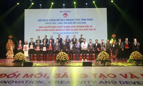 Vĩnh Phúc được quy hoạch là thành phố trực thuộc Trung ương, có hệ thống kết cấu hạ tầng xanh, sạch đẹp