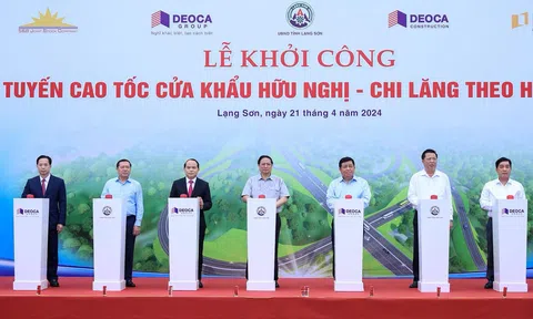 Thủ tướng phát lệnh khởi công cao tốc Cửa khẩu Hữu Nghị - Chi Lăng với tổng vốn đầu tư 11.024 tỷ đồng