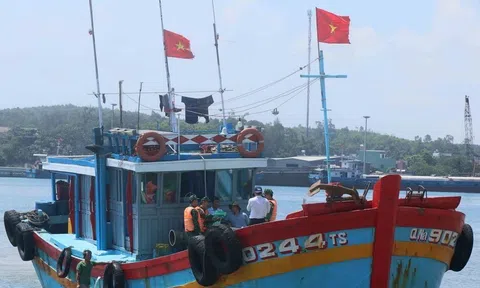 Đội tàu lớn nhất Quảng Nam quyết gỡ "thẻ vàng" IUU đảm bảo làm ăn bền vững trên biển