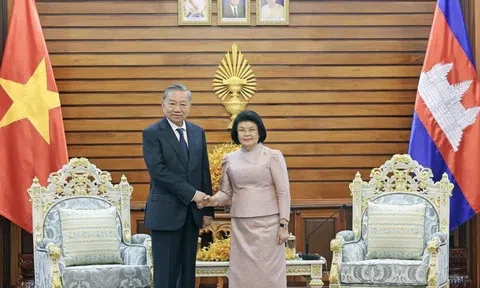 Việt Nam-Campuchia đẩy mạnh hợp tác và kết nối kinh tế, hướng tới mục tiêu kim ngạch thương mại 20 tỷ USD