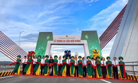 Thông xe Cầu Bến Rừng góp phần hoàn thiện mạng lưới giao thông Vùng kinh tế trọng điểm Bắc Bộ