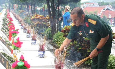 Cựu chiến binh trung đoàn công binh 544 tri ân các liệt sỹ tại Vị Xuyên, Hà Giang