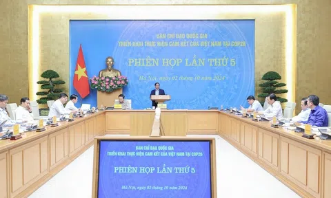 Thủ tướng: Việt Nam quyết tâm cao, nỗ lực lớn để thực cam kết tại COP26