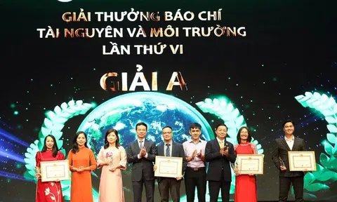 Giải thưởng Báo chí tài nguyên và môi trường lần thứ VII nhận tác phẩm đến hết ngày 31/10/2024