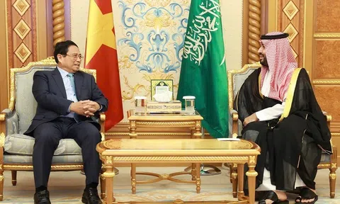 Thủ tướng Chính phủ Phạm Minh Chính đã có cuộc hội đàm với Thủ tướng Vương quốc Saudi Arabia