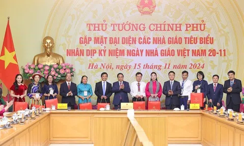 Nhà giáo là hiện thân của truyền thống hiếu học góp phần hình thành những phẩm chất tốt đẹp của con người Việt Nam