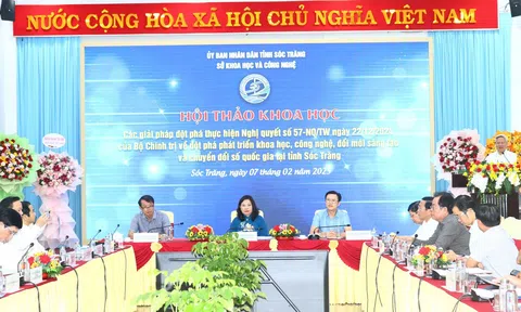 Khoa học, công nghệ, đổi mới sáng tạo và chuyển đổi số là đột phá để Sóc Trăng phát triển nhanh và bền vững