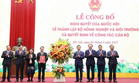 Bộ Nông nghiệp và Môi trường sẽ là động lực giúp đất nước phát triển mạnh mẽ