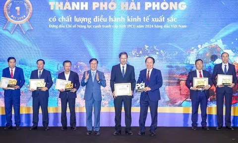 Hải Phòng lần đầu tiên vượt lên dẫn đầu xếp hạng năng lực cạnh tranh cấp tỉnh PCI 2024