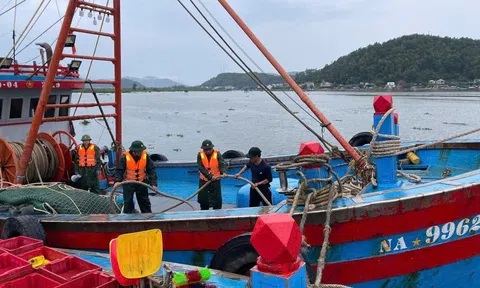 Nghệ An dỡ lệnh cấm biển, tàu thuyền được phép ra khơi sau bão số 3