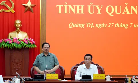 Thủ tướng Phạm Minh Chính: Quảng trị cần phát huy tiềm năng, lợi thế, phát triển bứt phá