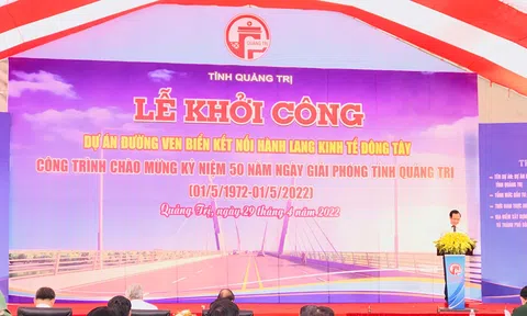 Chủ tịch nước phát lệnh khởi công Dự án đường ven biển hơn 2.000 tỷ đồng tại Quảng Trị