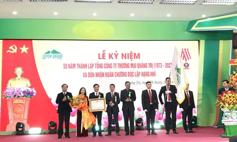 Sepon Quảng Trị kỷ niệm 50 năm thành lập và đón nhận Huân chương Độc lập