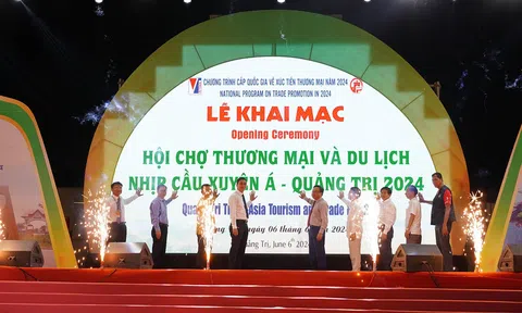 Khai mạc Hội chợ Thương mại và Du lịch - Nhịp cầu Xuyên Á - Quảng Trị năm 2024