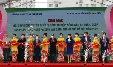 Hà Nội khai mạc Hội chợ sản phẩm làng nghề năm 2022
