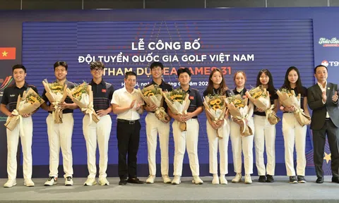 Lễ công bố Đội tuyển Quốc gia Golf Việt Nam tham dự SEA Games 31
