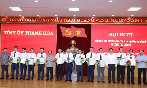 Điều động, luân chuyển nhiều cán bộ lãnh đạo chủ chốt ở Thanh Hóa