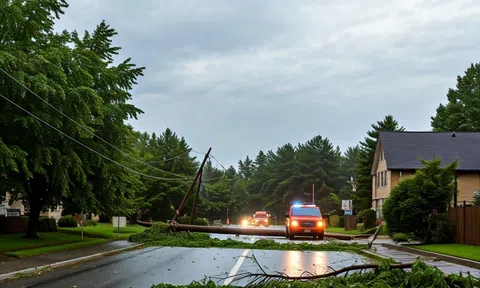 Hàng nghìn hộ dân ở Thanh Hóa bị mất điện do mưa lũ