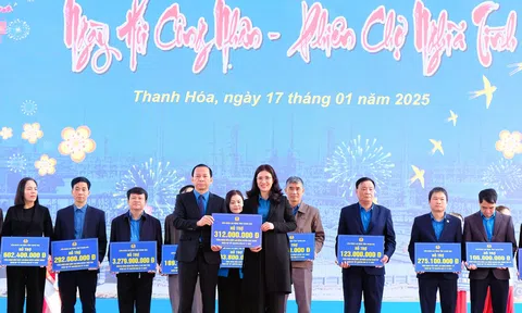 Thanh Hóa: Xuân yêu thương, chợ nghĩa tình - Ngày hội Công nhân 2025