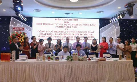 Hiệp hội Đầu tư Xây Dựng Dịch vụ Nông Lâm nghiệp Việt Nam hợp tác cùng Sun Hee Group