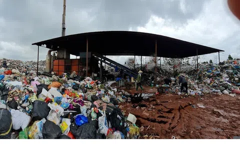 Bắc Giang: Lắp đặt thêm lò đốt rác công nghệ cao để giải quyết rác thải bị tồn lưu ở thị trấn Vôi