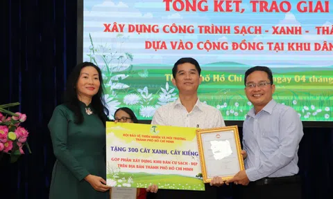 TP.HCM: Khen thưởng 41 cá nhân, tập thể về bảo vệ môi trường