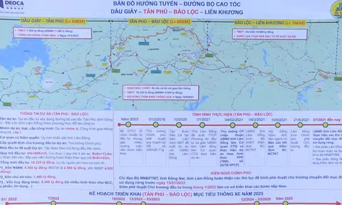 Phê duyệt chủ trương đầu tư cao tốc Tân Phú - Bảo Lộc hơn 17.000 tỉ đồng