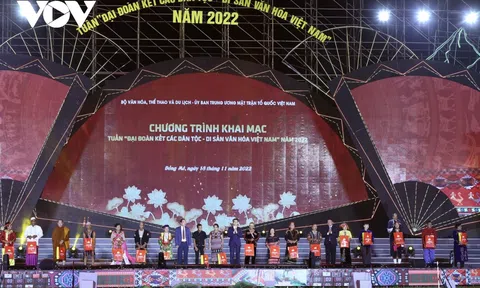 Tuần lễ Đại đoàn kết các dân tộc - Di sản văn hóa Việt Nam 2022 với nhiều sự kiện hấp dẫn