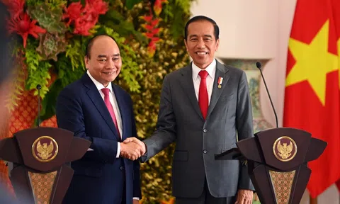 Việt Nam và Indonesia nhất trí mục tiêu 15 tỷ USD kim ngạch thương mại song phương