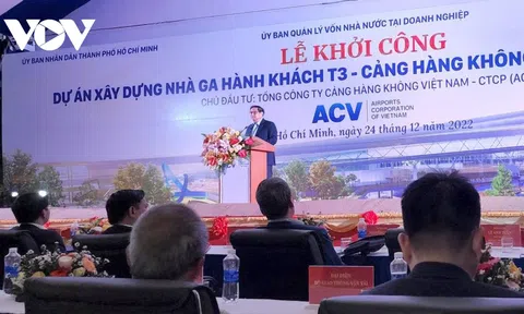 Thủ tướng phát lệnh khởi công xây dựng Nhà ga T3 sân bay Tân Sơn Nhất