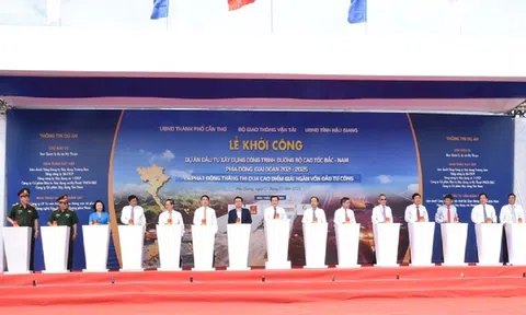 Khởi công cao tốc Cần Thơ - Hậu Giang