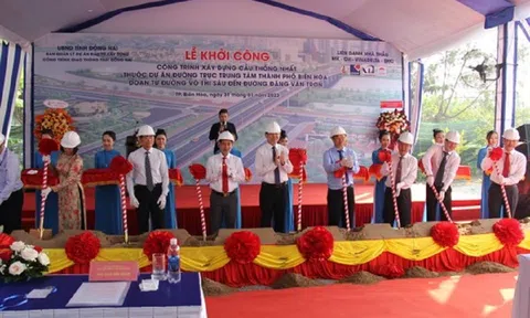 Đồng Nai: Khởi công xây dựng cầu Thống Nhất, mở ra không gian phát triển cho cù lao Hiệp Hòa