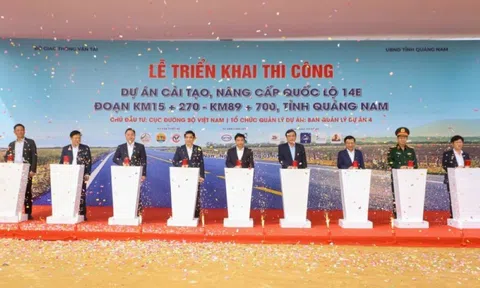 Quảng Nam: Triển khai thi công Dự án cải tạo, nâng cấp Quốc lộ 14E