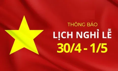 Dịp Lễ Giỗ tổ Hùng Vương, Lễ 30/4 và 01/5 người lao động được nghỉ mấy ngày?