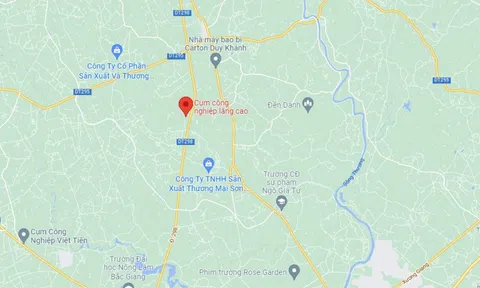 Bắc Giang điều chỉnh cục bộ Quy hoạch chi tiết xây dựng Cụm công nghiệp Lăng Cao