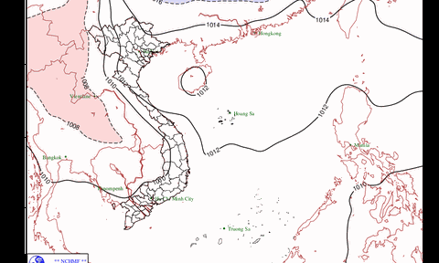 Dự báo thời tiết: Không khí lạnh sẽ ảnh hưởng đến khu vực Đông Bắc của Bắc Bộ