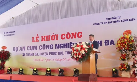 Hà Nội: Khởi công xây dựng Cụm công nghiệp Thanh Đa, tổng đầu tư khoảng 250 tỷ đồng