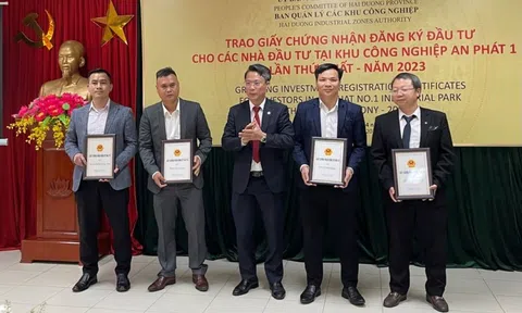 4 doanh nghiệp FDI đầu tiên đầu tư vào Khu công nghiệp An Phát 1 tại Hải Dương