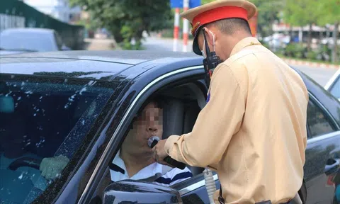 Xử lý hơn 3.400 tài xế vi phạm quy định về nồng độ cồn trong ngày nghỉ lễ thứ 4
